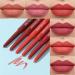 SWEETSHION Velvet Lip Liner Pencil for Womens Smooth Long Lasting Non Stick Cup Lipstick Waterproof Lip Makeup Gift for Girls 1PC D - Buy Online on GoSupps.com