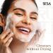 Buy SESA 8% Kumkumadi Chandanam Face Wash for Glowing Skin | Cleanses & Hydrates All Skin Types | 100 ml - For Men & Women - Buy Online on GoSupps.com