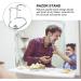 Premium 3-St Razor Holder for Men | Stylish Bathroom Organizer for Shaving Brushes & Razors | Durable Wood & Alloy Stand - Buy Online on GoSupps.com