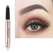 Lucoss double-sided eyeshadow pencil-Eyeshadow Stick Highlighter Lidshadow pen shimmering and matter eyeliner-pin gift for girls and women (A7)