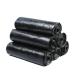 6 Rolls of Garbage Bags Disposable Plastic Point Break Flat Garbage Bags Black Suitable for Offices bedrooms Kitchens and Other Places