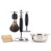 JAG Shaving classic men's rasier set with a double-sided razor planer shaving brush razor brush stand bowl and leather case for razor planes