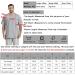 Post Shoulder Surgery Shirts | Cotton Chemo Shirts for Port Access | Men's Crewneck Tear Away Recovery T-Shirt with Side Snaps | Large Grey - Buy Online on GoSupps.com