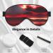 SSIMOO Red Sky at Night Starry Sleep Mask | Adjustable Breathable & Fashionable Eye Mask for Comfortable Sleep - International Shipping Available - Buy Online on GoSupps.com