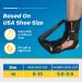 Plantar Fasciitis Night Splint Brace - Adjustable Lightweight & Comfortable Foot Support for Pain Relief Achilles Tendonitis & Foot Drop (M) - International Shipping Available - Buy Online on GoSupps.com