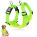 Slowton dog harness for dogs no pull safety harness Small medium dog breast harness Dog harness soft padded breathable m lime