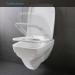 Square Toilet Seat Soft Close Toilet Seat with Quick Release Adjustable Hinges Easy Clean Easy Installation White 37X47cm 38X48.8cm Little Surprise - Buy Online on GoSupps.com