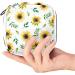 Sunflower Print Sanitary Napkin Storage Bag - Menstrual Pad Pouch for Women - Color 11 - Buy Online on GoSupps.com