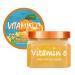 Facial Scrub Vitamin C Shea Sugar Scrub Ultra Hydrating and Exfoliating for Nourishing Essential Body Care Improves Acne Scars Blackheads Pore Size and Skin Texture
