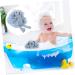 POPETPOP 1Pc Cartoon Bath Ball Baby Foam Bath Sponge Shower mesh Pouf Back Scrubber Sponge Infants Water Toy wash Body Sponge Cleaning Sponge Mesh Bath Ball Animal or Child Washing Ball - Buy Online on GoSupps.com