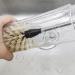 Food-grade Nylon Bristles Scrub Brush Glass Ceramic Bottle Cleaner Long Handle Cup with Stainless Steel Brown - Buy Online on GoSupps.com