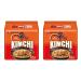 CNMART Nong Shim Kimchi Ramyun Instant Noodle Soup Halal 120g (Pack of 10) Vegetable 5 Count (Pack of 2)
