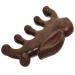 Gogogmy green sandalwood massage comb portable scalp ridge wooden massage comb antistatic head acuppunkt massage comb wooden hair ridge wide tooth comb head massage comb can be portable