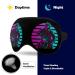Retro Motocross Sunset Sleep Mask - Adjustable Eye Cover for Sleeping & Travel - Buy Online on GoSupps.com