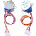 Longruner Geared Stepper Motor 28byj 48 with Uln2003 Driver Board for ArduinoIDE - 5X, 5V (with Wire) - Buy Online on GoSupps.com