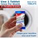 GRIME LABS Washing Machine Cleaner Tablets - Deep Clean for Front & Top Load Washers - Active Oxygen Formula for Tub Descaling & Deodorizing - Buy Online on GoSupps.com