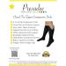 Closed Toe 8-15 mmHg Mild Compression Calf Zipper Socks - Black | Relieve Leg Fatigue & Improve Circulation - Buy Online on GoSupps.com