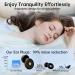 Noise Cancelling Ear Plugs for Sleeping - Reusable & Washable Mini Earplugs with Compact Case - Perfect for Concerts - Black - Buy Online on GoSupps.com