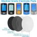 THER TESN Electrodes Pads - 20 Reusable 4x4 cm TENS-EMS Electrode Pads with 2mm Plug-in Connection Perfect for TENS Devices & EMS Trainers - International Shipping Available - Buy Online on GoSupps.com