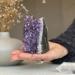 Deep Purple Amethyst Geode (1-1.5 Lb) Raw Cluster Crystals - Authentic from Uruguay - Buy Online on GoSupps.com