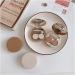 Buy Portable Khaki Contact Lens Case - 1pc Etui with Mirror | Perfect Cosmetic Storage for Lenses | International Shipping Available - Buy Online on GoSupps.com