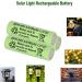 8 Packs Solar Lights AA Batteries - 300mAh 1.2V Ni-MH Rechargeable for Outdoor String & Pathway Lights - Buy Online on GoSupps.com