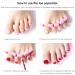 Queen.Y 50 PC Soft Foam Toe Separators | Overlapping Toe Pedicure Tools for Perfectly Aligned Toes - Buy Online on GoSupps.com