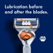 Gillette SkinGuard Men's Razor Flex Handle with 4 Blade Refills - Buy Online on GoSupps.com