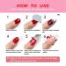 Gel Nail Polish Remover - Quick 3-5 Minute Soak Off Solution - Clean and Easy Removal - 0.5 Fl Oz - Buy Online on GoSupps.com