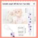 8 Pcs Pink Dummy Clips Pacifier Holder Set for Girls - Silicone Teething Soother Chains with Adapter Leash - Fits All Pacifier Clips - Baby Teething Toys - Buy Online on GoSupps.com