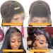 Lace Front Human Hair Wig 20 | Pre-Plucked HD Transparent Straight Wig | 150% Density | Natural Color | for Black Women - Buy Online on GoSupps.com