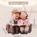 Loving Elderly Couple Figurines - Resin Grandparents Statue for Wedding Anniversary & Home Decor (Reading Style) - Buy Online on GoSupps.com