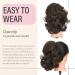 Dcbaboo Short Ponytail Extension Curly 12inch Claw Clip in Ponytail Hair Extensions Long Wavy Synthetic Pony tails Natural Wave One Piece Hairpiece Fake Ponytail for Women Medium Brown 12 inch 110g Medium Brown - Buy Online on GoSupps.com