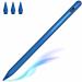 Stylus Pen for Apple iPad - iPad Pencil with Palm Rejection & Tilt Sensitive Compatible with 2018-2022 iPad 10th 9th 8th 7th 6th iPad Pro 11/12.9 Inch iPad Air 5th 4th 3rd iPad Mini 6th 5th Generation Blue
