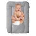 Babynness Waterproof Changing Mat - High Quality Wipeable & Easy to Clean - Expand Your Diaper Changing Area - Quilted Gray 50x70 cm - Buy Online on GoSupps.com
