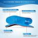 Solelution Arch Orthopedic Insoles for Hallux Valgus/Rigidus - Forefoot Relief for Men & Women - Size 42 Blue - Buy Online on GoSupps.com