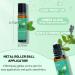 Organic Peppermint Essential Oil Roll-On 2 Pack | Fresh Minty Fragrance | Natural Rosemary & Geranium Oils | 10ml Each | International Shipping - Buy Online on GoSupps.com