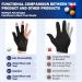 Animsword Billiard Gloves - Breathable & Comfortable Left/Right Hand L Red - GetaWay Solids for Billiards Convenient & Stylish - Buy Online on GoSupps.com