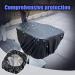 Premium Waterproof Helmet Cover Set - 4-Piece Reflective Rain Protection for Bicycles | Universal Fit with Basket & Saddle Covers - Buy Online on GoSupps.com