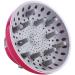 Hairizone Universal Diffuser for Hair Dryers with Nozzle D 1.7"-2.6" for Curly or Wavy Hair Styling Dry and Gain Maximum Volume without Frizz Fuchsia