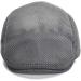 VOBOOM Men's Breathable Mesh Summer Hat Newsboy Beret Ivy Cap - Grey - Buy Online on GoSupps.com