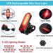 AaiLucky Bicycle Saddle Bag with LED Tail Light, Repair Kit, Pump, Multitool, Tyre Lever | Large Waterproof Bag for Road, MTB, BMX Bikes - Buy Online on GoSupps.com
