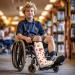 Musical Notes Maple Leaf Cast Sleeve - Foot Protectors for Men & Women | Medium Size Leg Cast Sock Cover for Below the Knee - Buy Online on GoSupps.com