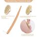 Set of 3 Dry Body Shower Brushes for Cellulite Reduction and Lymphatic Drainage - Buy Online on GoSupps.com