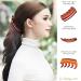 RC Roche 6-Pack Hair Clip Set - High-Quality Ponytail Clasp for Women - Large Brown Banana Clips for Maximum Volume - Buy Online on GoSupps.com