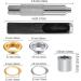 EuTengHao 100 Sets Metal Grommet Tool Kit 1/2 Inch for DIY Crafts - Silver & Gold - Buy Online on GoSupps.com