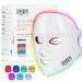 NEWKEY Red Light Therapy for Face LED Face Mask Light Therapy for Wrinkles 7 Colors Red Light Therapy Mask Korea PDT Technology Red Light Mask for Winkles