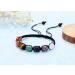 Go 7 Chakra Bracelet - Natural Gemstone Yoga Bracelet for Healing & Energy Therapy | Reiki Lucky Stones for Men & Women - Buy Online on GoSupps.com