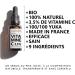 VITAMIN C Face Serum | 100% natural | With Organic Jojoba Oils + Organic Rosehip/Organic Licorice Extracts + Organic Marshmallow | Radiant/even complexion + Anti-Dark Spots + Elasticity | 30ml/9 ingredients - Buy Online on GoSupps.com