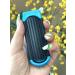 2 Pack Blue Alazco Folding Hair Brush with Mirror | Compact Travel & Gym Bag Essential - Buy Online on GoSupps.com